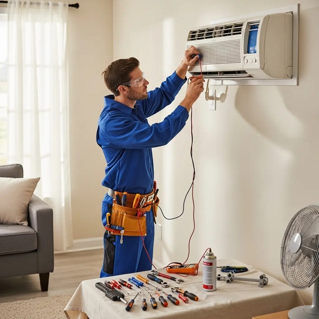 Saruhanlı York York klima gaz dolumu ve bakım – Enerji verimliliği artırıldı. - Teknik servis örneği